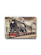 Walls Vintage Train Canvas Painting 30x20cm