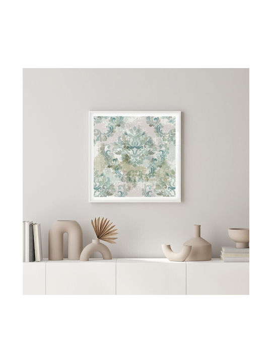 Walls Floral Vintage Frame Wooden 60x60cm