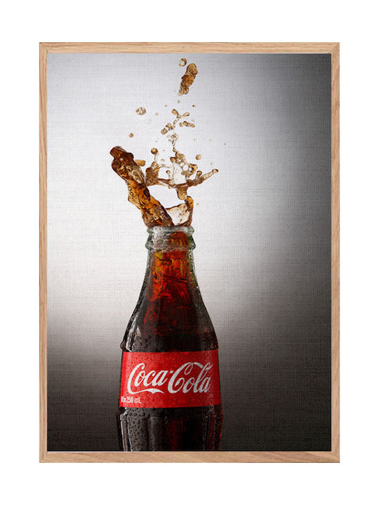 Walls Bottle Coca Cola Painting on Canvas 40x50cm