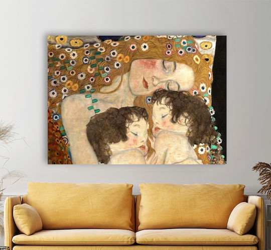 I-gallery Mother And Twins Αντίγραφο του Gustav Klimt σε Καμβά I-gallery Mother And Twins Αντίγραφο του Gustav Klimt σε Καμβά