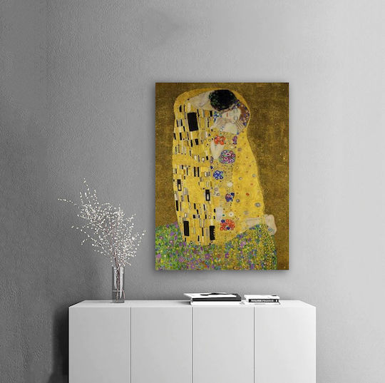 I-gallery The Kiss Gustav Πίνακας Αντίγραφο του Gustav Klimt σε Καμβά 50x70cm