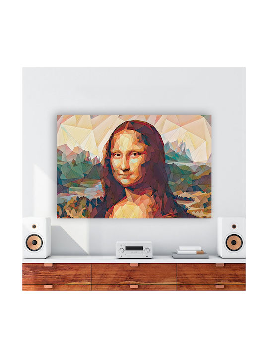 I-gallery Mona Lisa Da Painting Copy of Da Vinci on Canvas 30x20cm