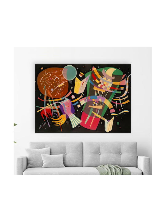 I-gallery Πίνακας Αντίγραφο του Wassily Kandinsky σε Καμβά 150x100cm