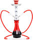 Atomic Hookah Vase Red 45cm 0230570