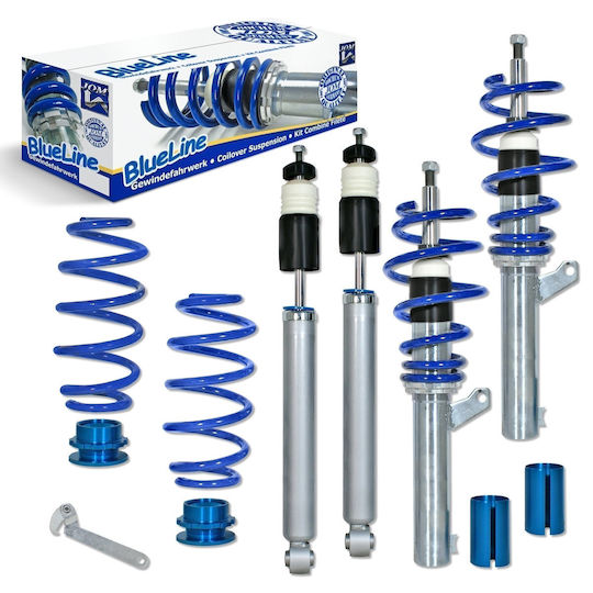 JOM Blueline Set Suspensions Adjustable 4pcs for Seat Toledo