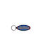 Keychain Fabric Blue