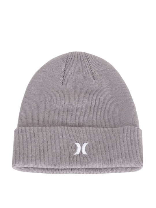 Hurley Knitted Beanie Cap Gray
