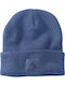 Beanie Unisex Beanie with Rib Knit in Blue color