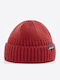 Ribbed Beanie Cap Brown
