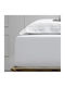 Hauz Sheet Super-Double with Elastic 160x200+40cm. White