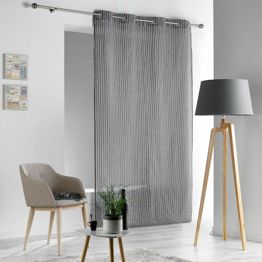 PanOikos Cu Capse Gri 140x260 Cm