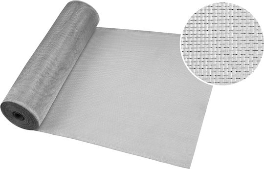 Maurer Permanent Mosquito Net Aluminum Gray 80x3000cm