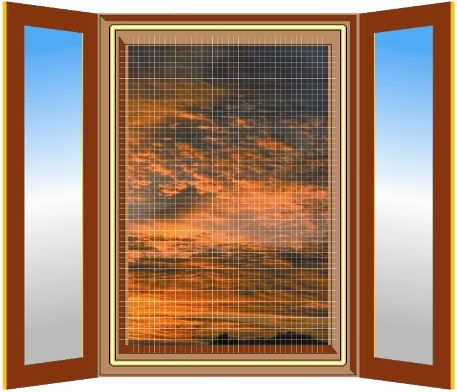 Maurer Σίτα Παραθύρου Σταθερή 150x130cm