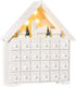 HomCom Adventskalender Holz