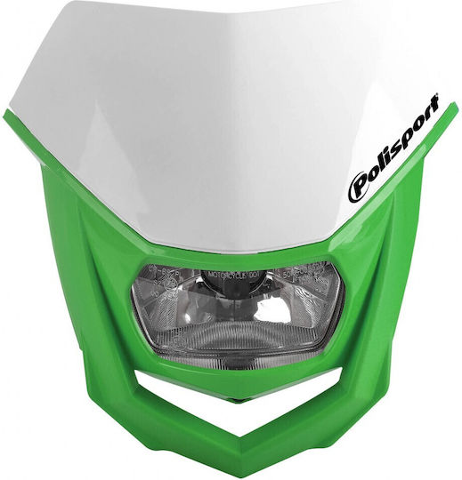 Polisport Capac Far Motocicletă Verde 1buc