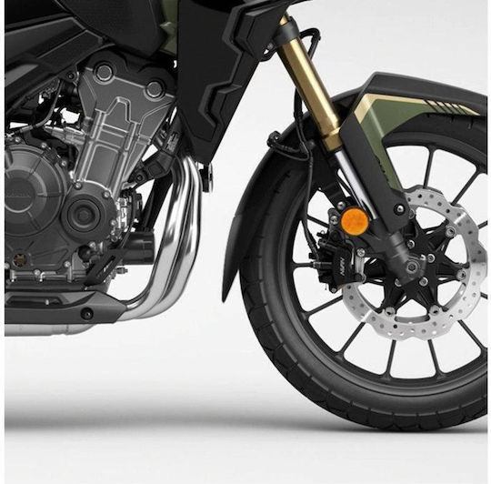 Puig Front Motorcycle Wheel Mudguard for Honda CB 500X Black 1pcs