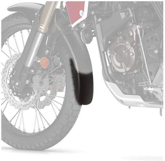 Puig Front Motorcycle Wheel Mudguard for Yamaha Tenere 700 Black