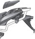 Shad Suporturi de caz pentru Kawasaki Z750
