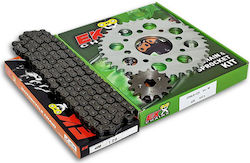 EK Chain & Sprocket Kit for Kymco Jetix 125