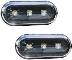 JOM Φλας Led για Seat Ibiza / Cordoba Volkswagen Golf / Polo / Bora / Passat / Vento 2τμχ JOM Φλας Led για Seat Ibiza / Cordoba Volkswagen Golf / Polo / Bora / Passat / Vento 2τμχ