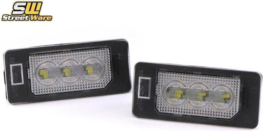 Audi Lumini pentru plăcuțele de înmatriculare Lumini LED pentru Audi Magazin online 2buc