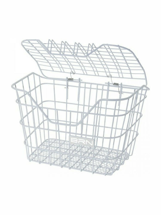 BRN CE 13 B Bicycle Basket White