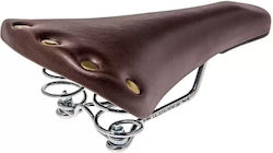 BRN Brown Retro Bicycle Saddle