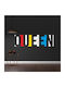 Dekorativer Aufkleber Wand 1Stück 100x30cm Caravelshop