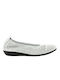 Arche Leather Ballerinas White