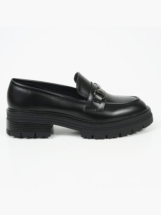 Damen Mokassins in Schwarz Farbe