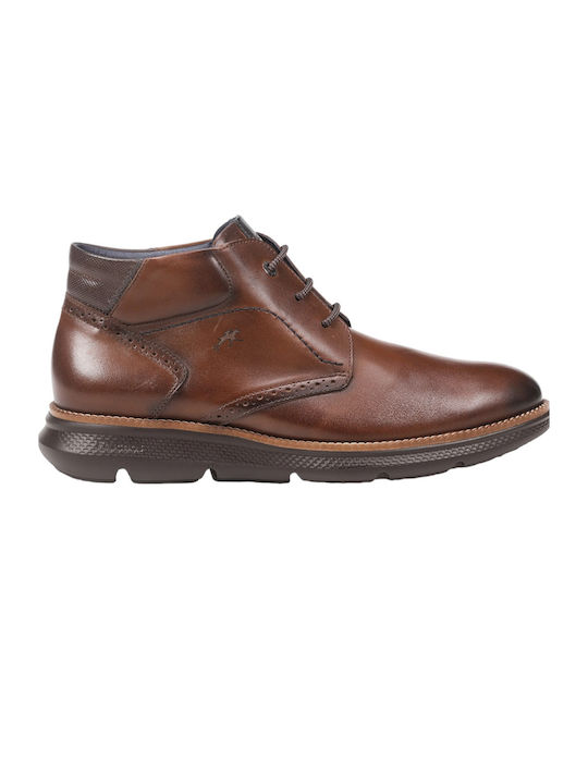 Fluchos Men's Leather Boots Tabac Brown