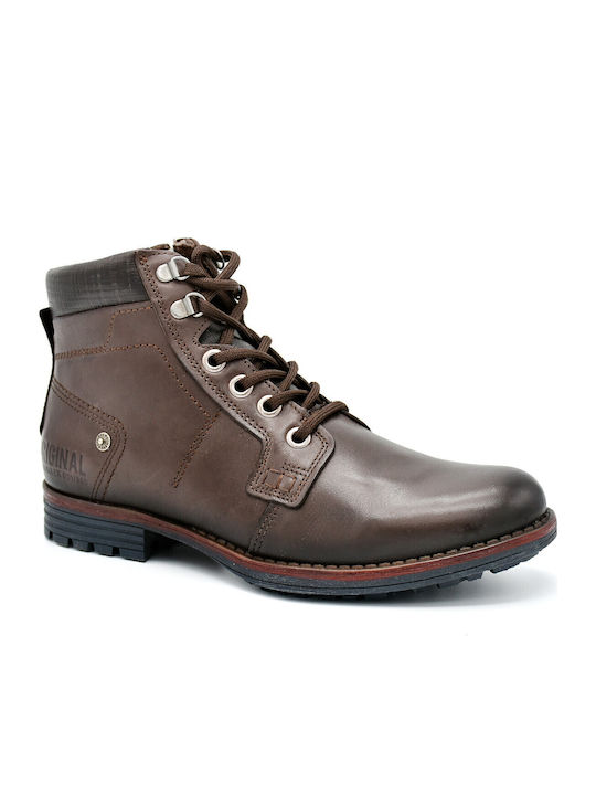 Pegada Leather Brown Boots