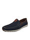 Men's Leather Loafers Blue