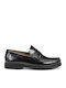 Δερμάτινα Ανδρικά Loafers σε Μαύρο Χρώμα