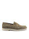 Men's Leather Loafers Green