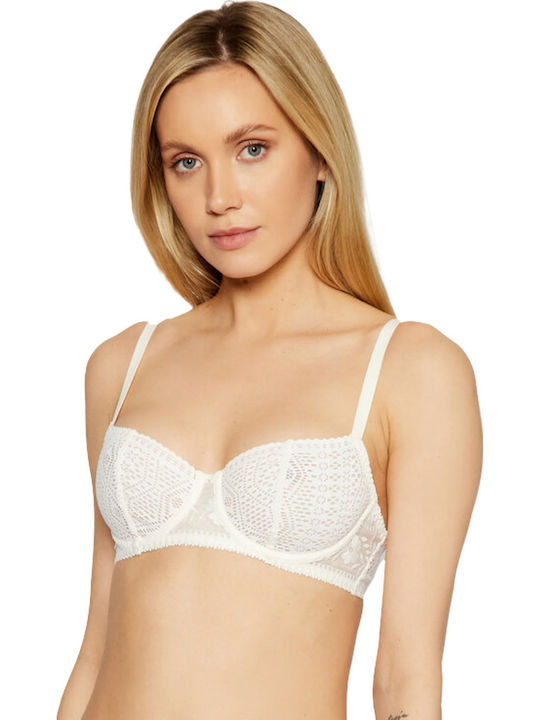 Passionata Balconette Balconette Bra without Padding Underwire White