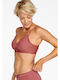 Triangle Triangle Bra with Light Padding without Underwire Pink
