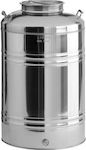 Stabplast Stainless Steel Container with Screw Lid 20lt