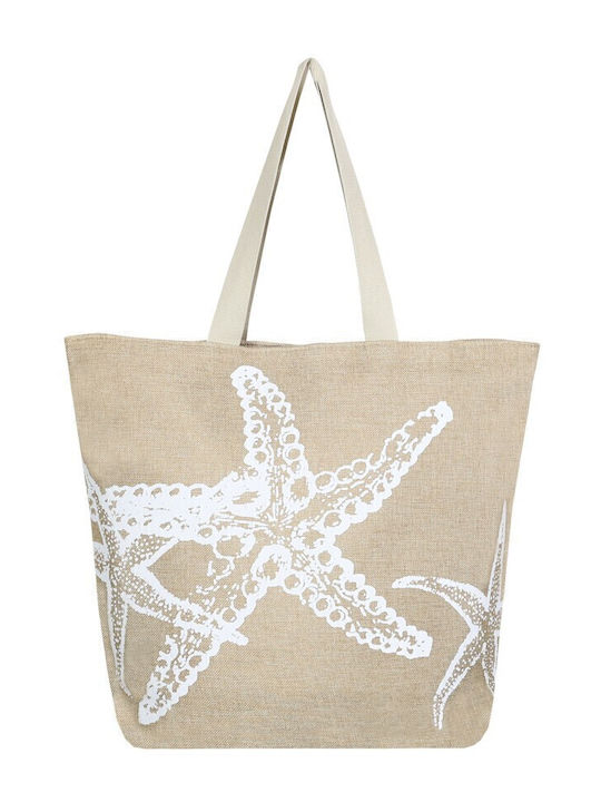 Aquablue Korbweide Strandtasche Wasserfest Beige