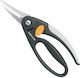Fiskars Ψαλίδι Ψαριών από Ανοξείδωτο Ατσάλι 22cm Μαύρο
