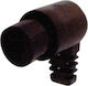 Ultimax Stecker DIN weiblich Schwarz (01.119.0011)