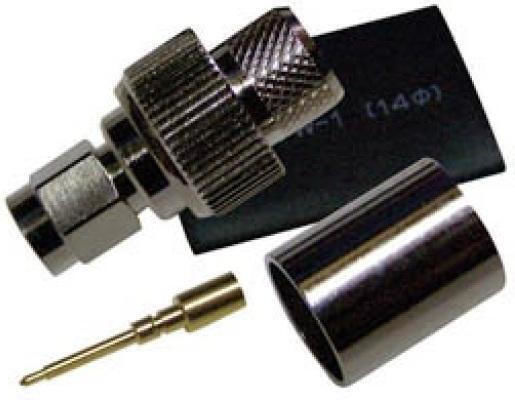 Βύσμα SMA male 5τμχ Ασημί (01.105.0035)