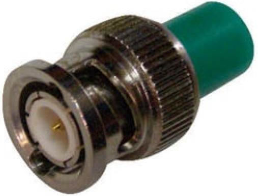 Ultimax Plug BNC male 5pcs Green (01.100.0033)