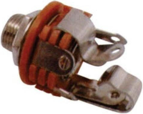 Lz Plug 6.3mm Jack mono female 10pcs (01.111.0053)