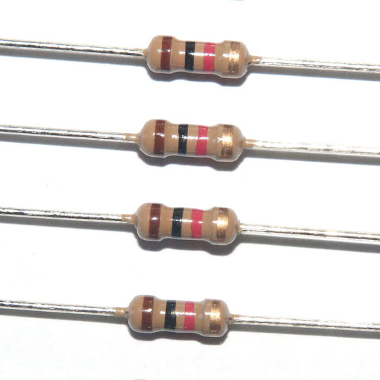 Haitronic Carbon Film Αντιστάσεις Kit 1Kohm 0.25W (5τμχ)