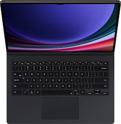 Samsung Cover Flip Cover Plastic cu tastatură Negru (Galaxy Tab S9 Ultra) EF-DX915UBEGWW