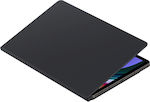 Samsung Cover Tab Flip Cover Plastic Negru (Galaxy Tab S9) EF-BX710PBEGWW