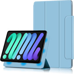 Tri-Fold Flip Cover Δερματίνης Γαλάζιο ( iPad mini 2021 )