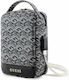 Guess Flip Cover Piele artificială Negru GUHBHGCFSEK