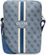 Guess Tasche Synthetisches Leder / Leder Blau (...